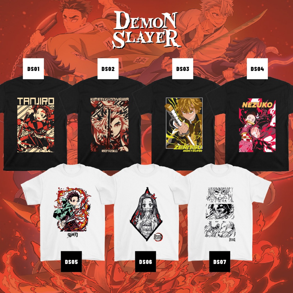 DEMON SLAYER - Kimetsu no Yaiba - The Movie: Infinity Castle เสื้อยืดผู้ใหญ่ผ้าฝ้าย Custom Tee