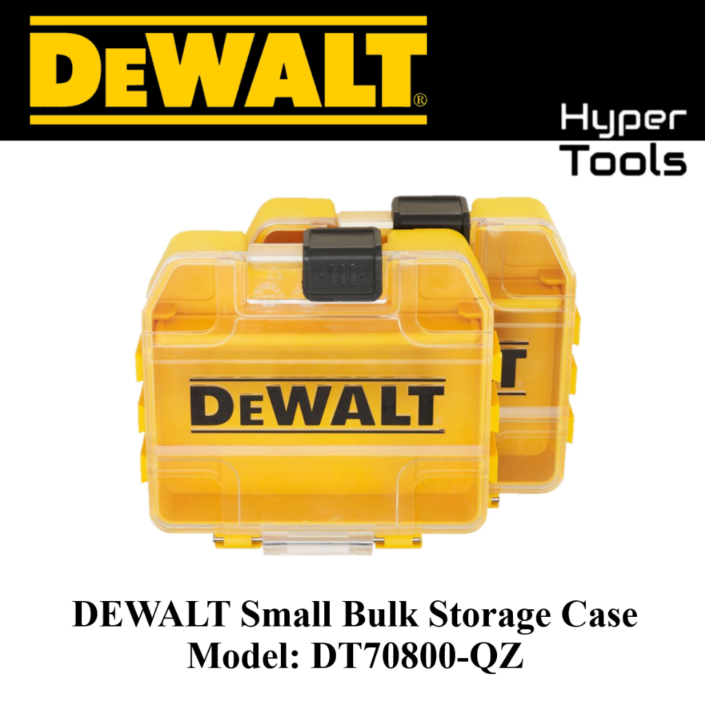 DEWALT Small Bulk Storage Case - รุ่น: DT70800-QZ