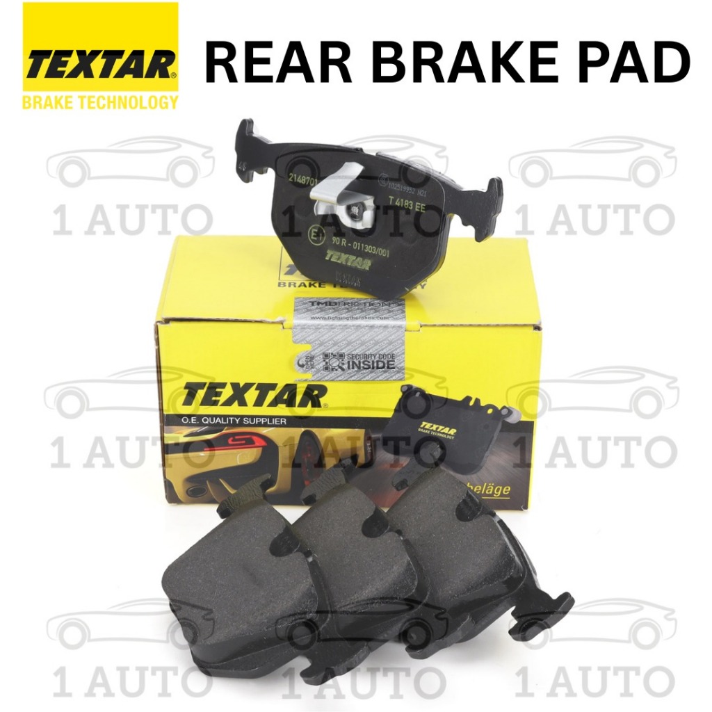 TEXTAR GERMANY REAR BELAKANG ผ้าเบรก BMW X5 E53 3.0i 4.4 4.6iS X3 E83 2.0D E38 728i E46 M3 3.2