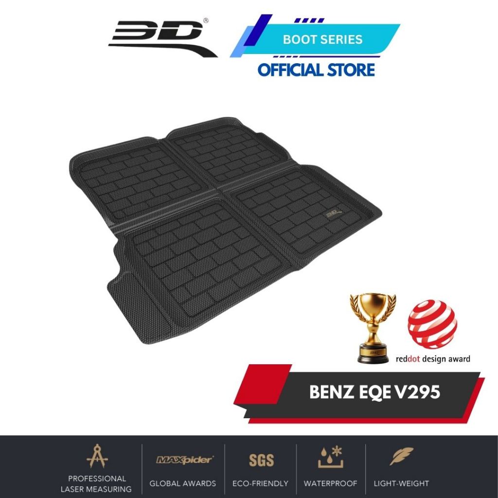 3D BOOT Liner Mercedes Benz EQE V295 (2023 - ปัจจุบัน)