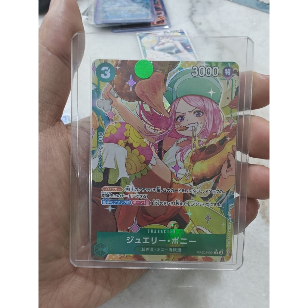 Bandai One Piece OPTCG PRB Parallel AA R Bonney PRB02-004