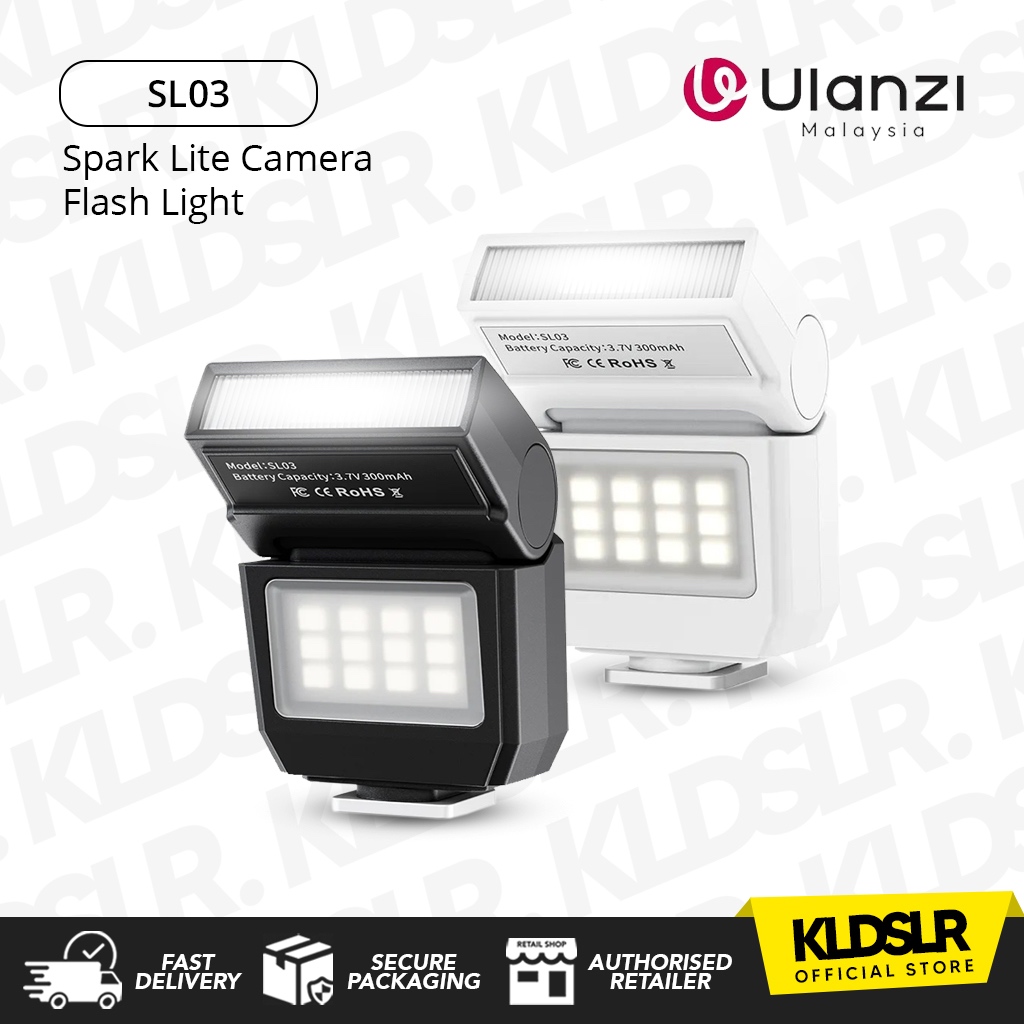 Ulanzi SL03 แฟลชกล้อง Spark Lite L200