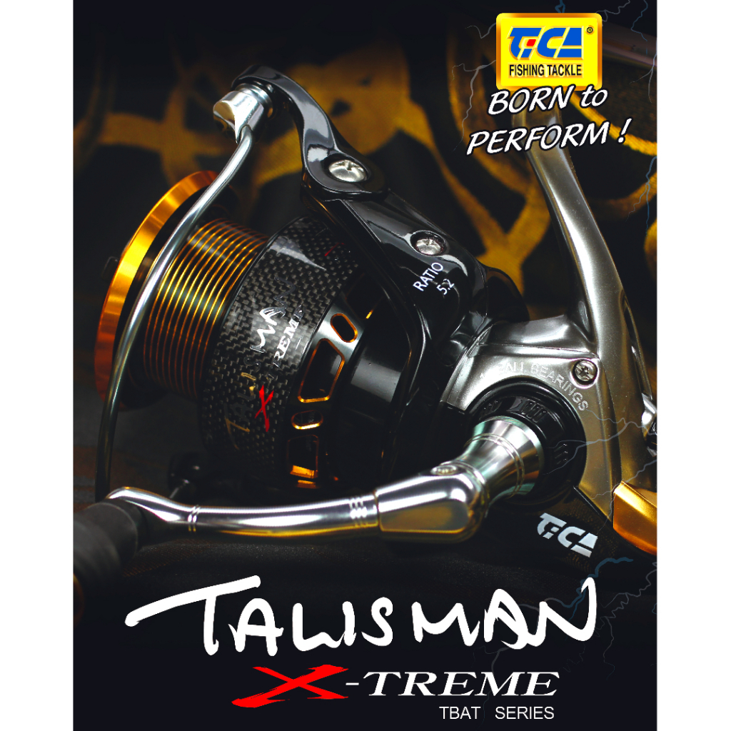TICA - TALISMAN X-TREME 1500/2500/3500/4500 FULL METAL BODY SPINNING REEL (TBAT SERIES)