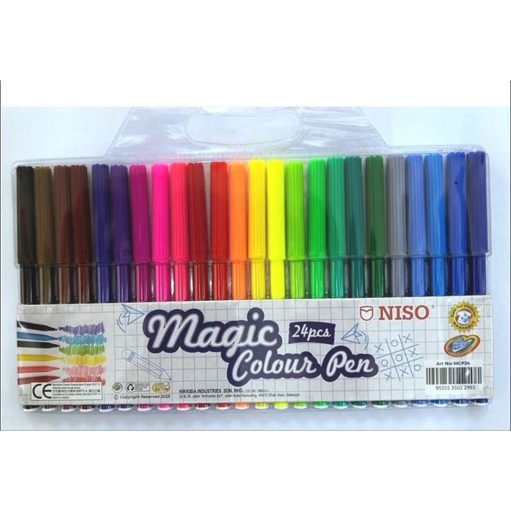 Niso Magic Colour Pen 24 สี