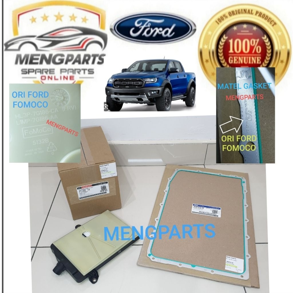 FORD RANGER T8 , T9 2.0 (สําหรับ 10 ความเร็วเท่านั้น) กรองอัตโนมัติ / กรองอัตโนมัติ GASKET L1MZ-7A09
