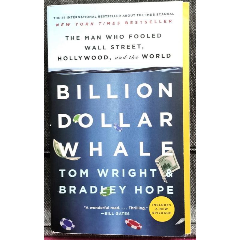 LITE-USED POCKET-SIZEWright & Bradley Hope -BILLION DOLLAR WHALE: The Man Wooled Wall Street, Hollyw