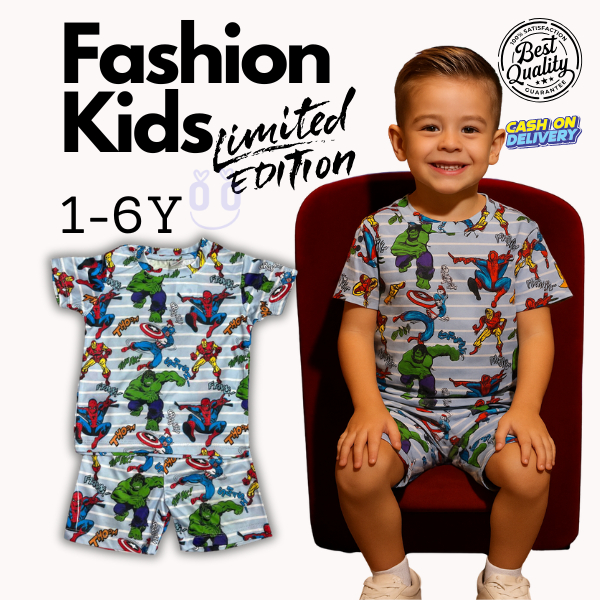 [1y-6y] Q&K BOYS CLOTHES HENSEM KIDS STYLE