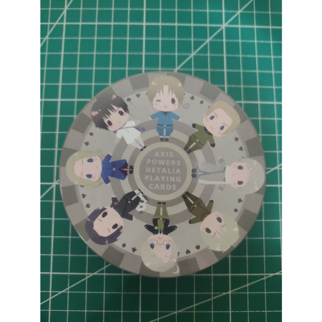 การ์ดการเล่นตัวละครขนาดเล็ก Hetalia Axis Powers (เคสดีบุก)
