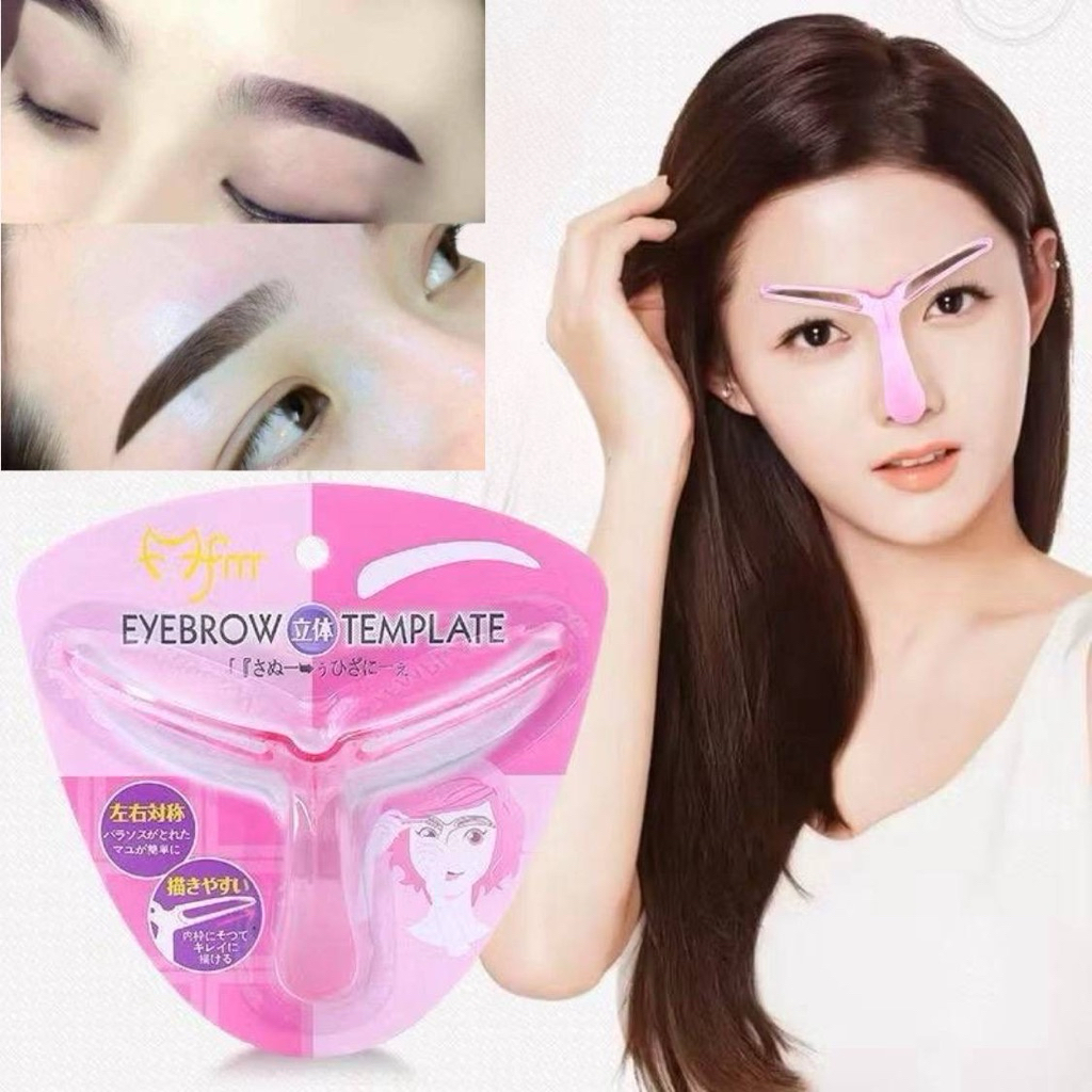 EYEBROW TEMPLATE EYEBROW เครื่องมือวาดภาพ เครื่องมือแต่งหน้า ภาพวาดตกแต่ง EYEBROW เท่านั้นคอและภาพวา