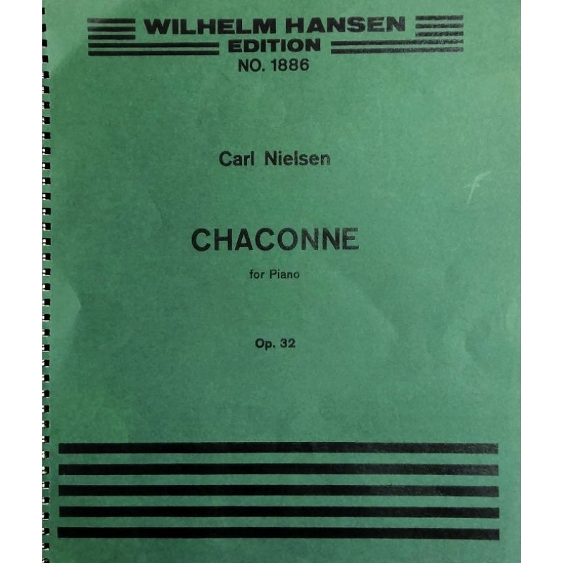 Carl Nielsen CHACONNE Op.32 สําหรับเปียโน