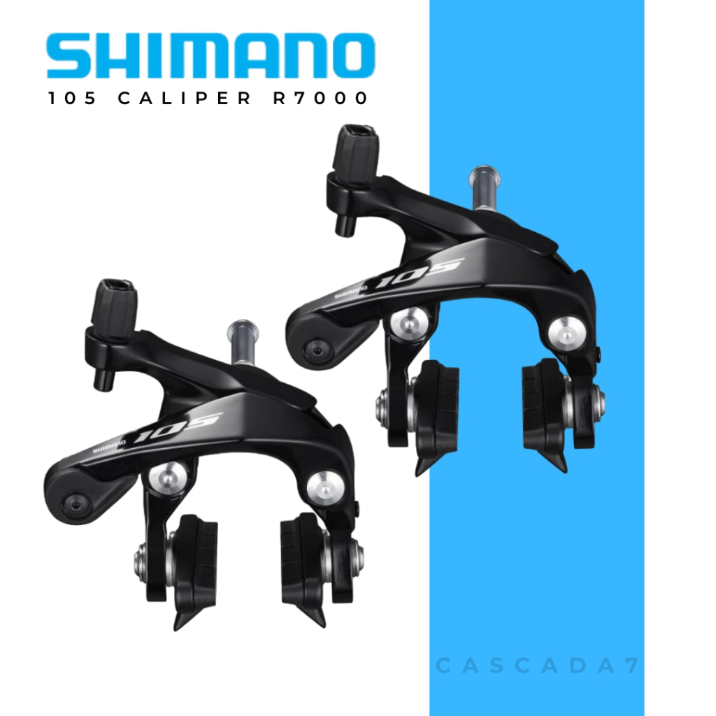 Shimano 105 เบรคคาลิปเปอร์ BR-R7000 Dual-Pivot Rim เบรคบรรจุ