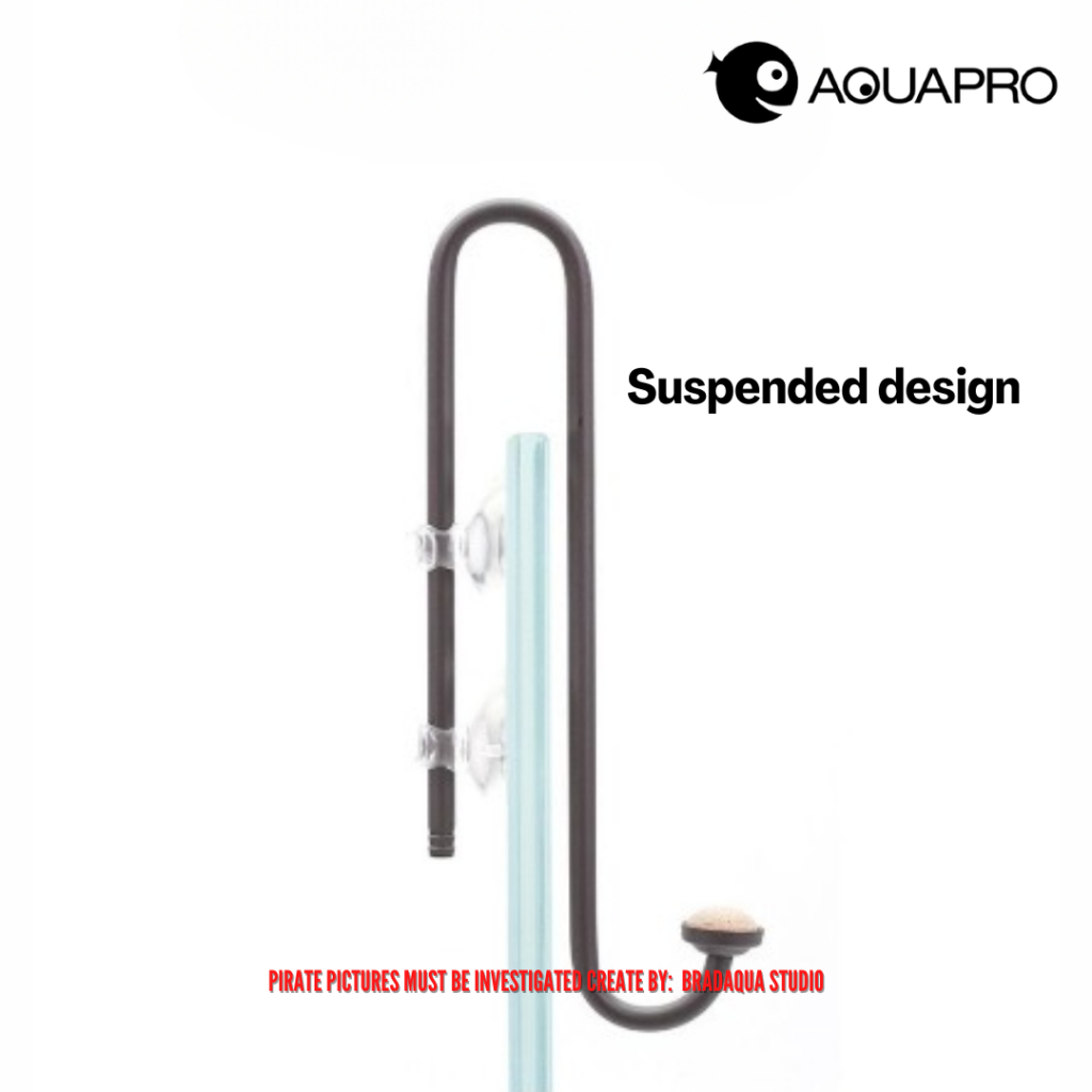 AQUAPRO CO2 Diffuser, Aquarium Stainless Steel CO2 Diffuser Atomizer with Suction Cup for Aquarium Planted Fish Tank ราคา ถูกที่สุด ดีลบีเคเค แกลเลอรีภาพที่ 4