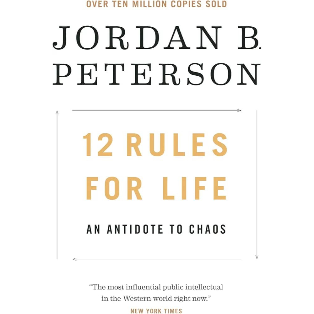 (เจ้าของไว้ล่วงหน้า) JORDAN B. PETERSON 12 RULES FOR LIFE AN ANTIDOTE TO CHAOS