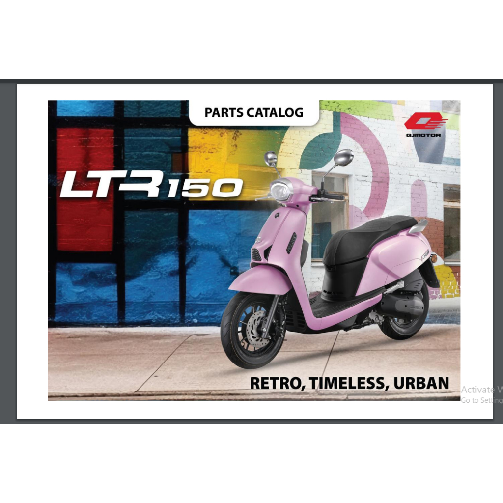 PARTBOOK/CAATALOG-QJ มอเตอร์ SCOOTER-LTR 150-QJ มอเตอร์
