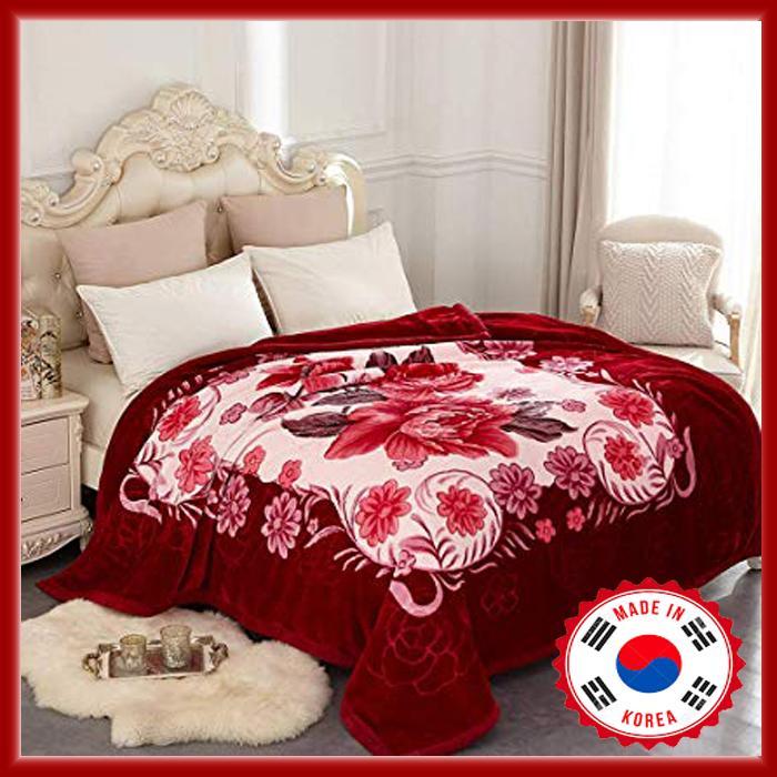 Selimut Gebu ผ้าห่มคุณภาพสูง SUPER SOFT 2 ชั้น BED ขนาด 220 x 240 น้ําหนัก 5 กก. 6 กก.