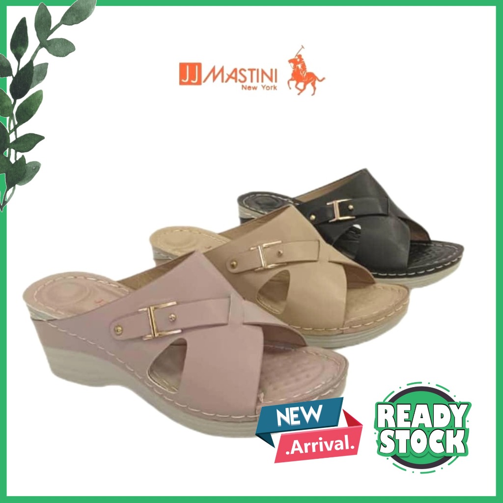 JJ MASTINI - รองเท้าผู้หญิง HEELS COMFORT WEDGES หนุ่มและแฟชั่น