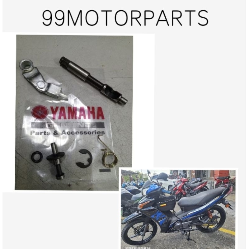 Pnp YAMAHA SRL115 FI LAGENDA 115 FUEL INJECTION ปรับเปลี่ยนฝาครอบคลัทช์ tangan ระดับครบชุด ชุดซ่อมมือ SRL 115