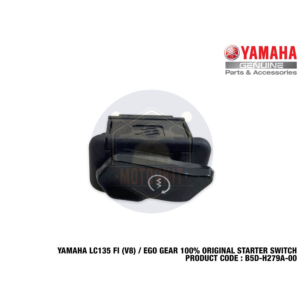 YAMAHA LC135 FI V8 135LC EGO GEAR SUIS STARTER SWITCH COMP ปุ่ม BUTANG B5D-H279A-00