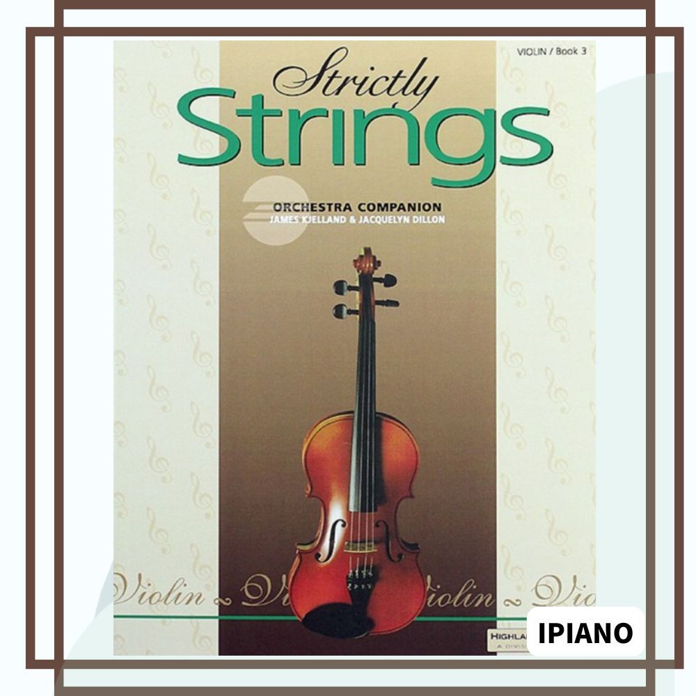 หนังสือ STRICTLY STRINGS VIOLIN 3