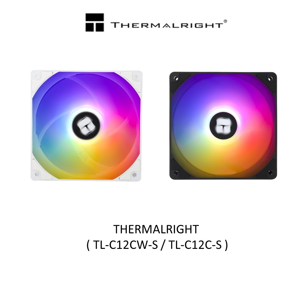THERMALARIGHT ( TL-C12CW-S ARGB FAN WHITE / TL-C12C-S ARGB FAN BLACK )
