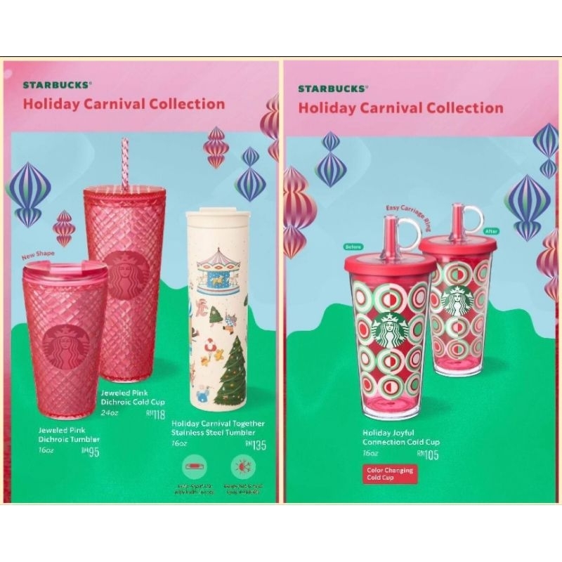 สินค้า Starbucks Holiday 2024 / สินค้าคริสต์มาส 2024
