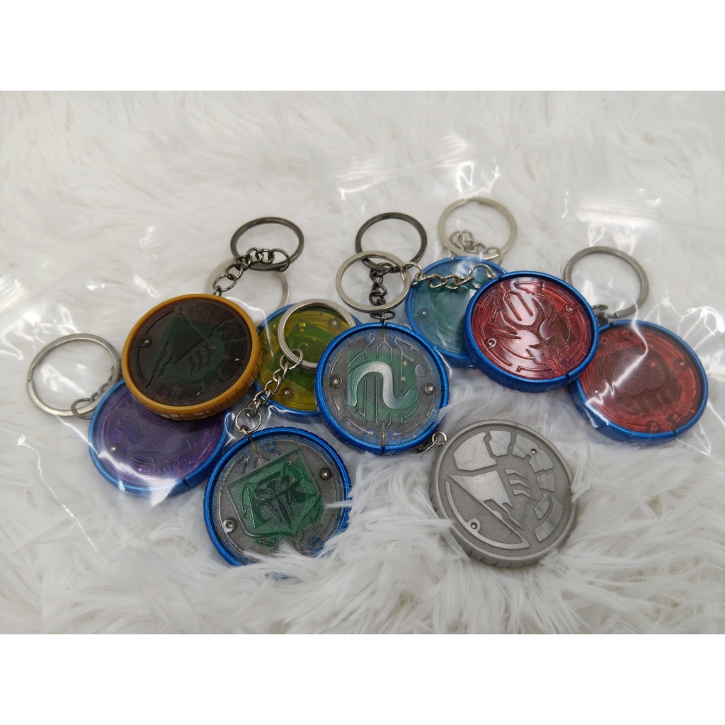 Kamen Rider OOO _ Core Medal - ดัดแปลงเป็นพวงกุญแจ ( SG/GP Ver. )