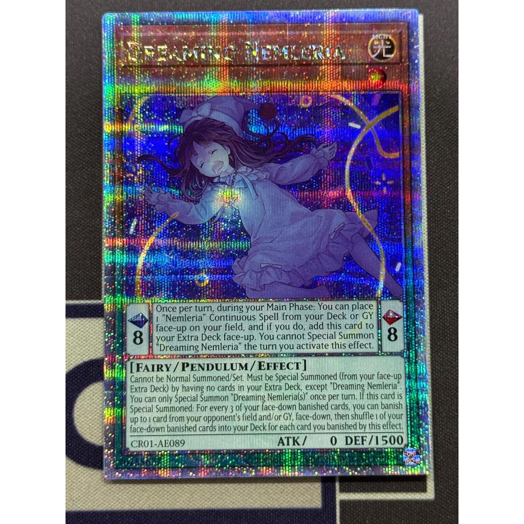 YUGIOH AE CR01-AE089 Dreaming Nemleria [QCSR]