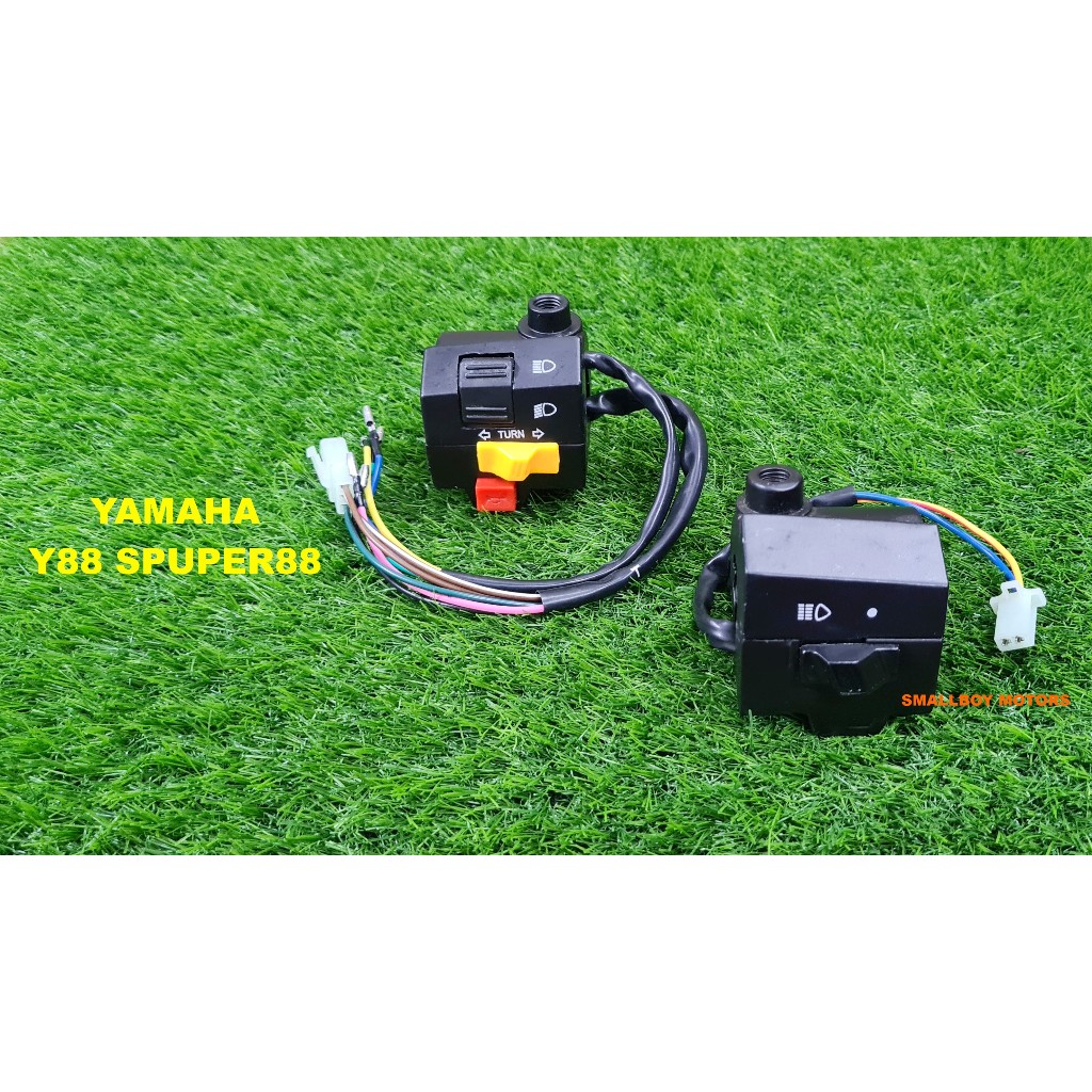 YAMAHA Y88 SUPER 88 ซ้ายขวา HANDLE SWITCH KIRI KANAN LH RH ชุดเต็ม SUPER88 Y 88