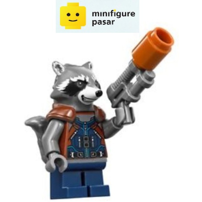 Sh0384 Lego Marvel Super Heroes Guardians of the Galaxy Vol. 2 76079 76102 - Rocket Raccoon Minifigu