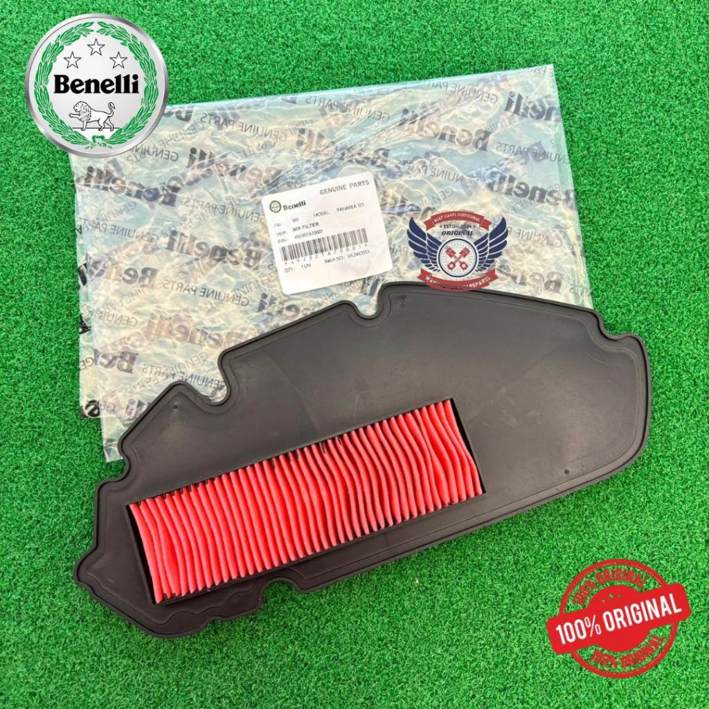 Ok BENELLI PANAREA125 กรองอากาศ ASSY AIR CLEANER AIR ELEMENT 49200TA70001 กรอง PENAPIS UDARA ANGIN