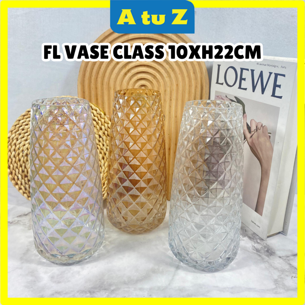 แก้วแจกัน AtuZ FL 10xH22ซม