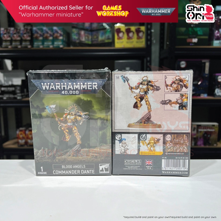 เกม Workshop Warhammer40k Blood Angels Commander Dante