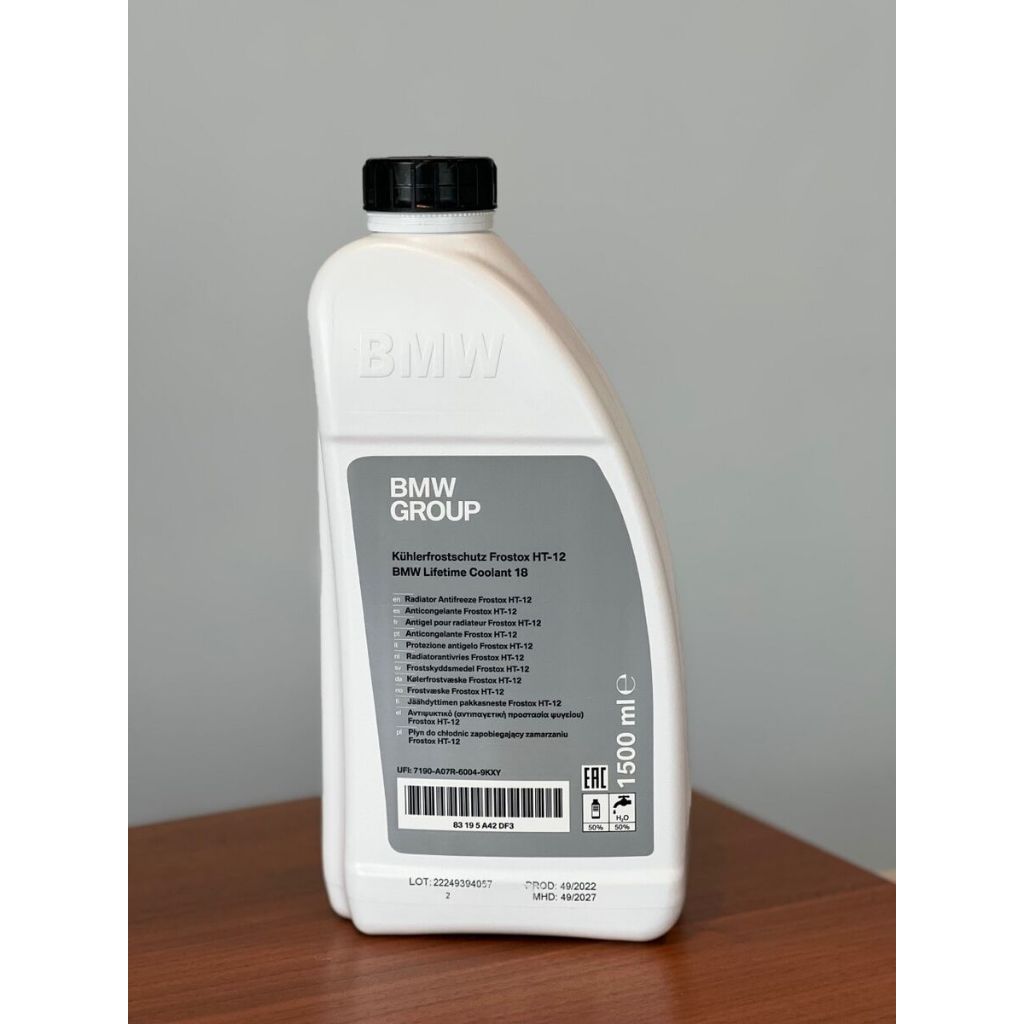 Bmw MINI Coolant FROSTOX สีเขียวสี HT12 1.5 Litre 83195A42DF3 83195 A42 DF3