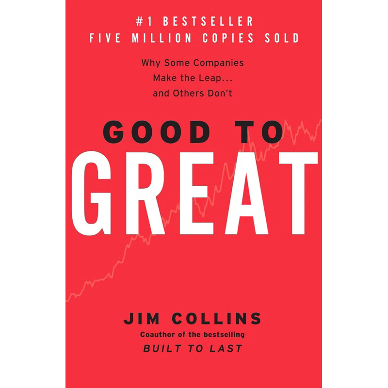 Good To Great โดย Jim Collins หนังสือภาษาอังกฤษปกอ่อน