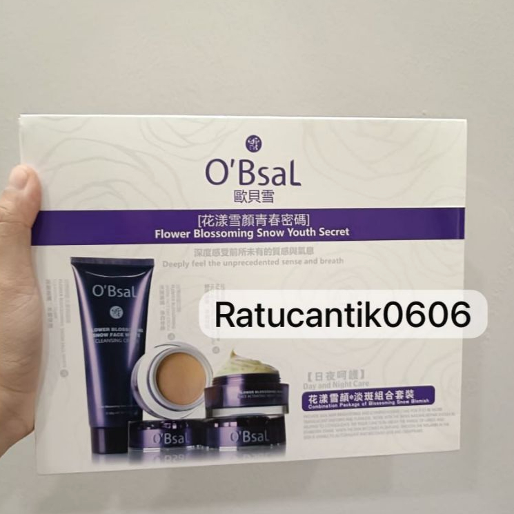 Obsal Blossoming Snow Penjagaan Leather By Yanko