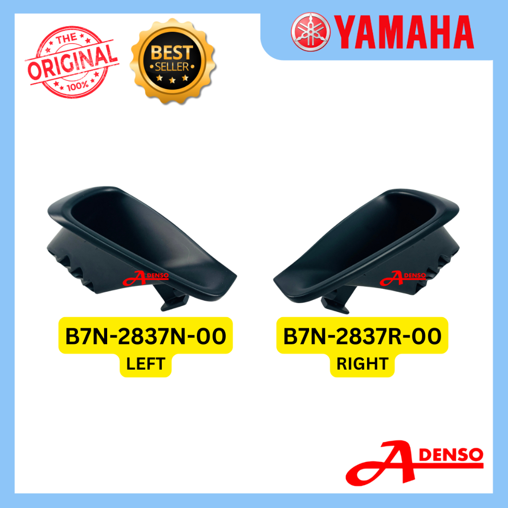MT09 V3 GRILL, AIR SCOOP INTAKE 1&2 (YAMAHA100%ORIGNAL) RH B7N-2837R LH B7N-2837N