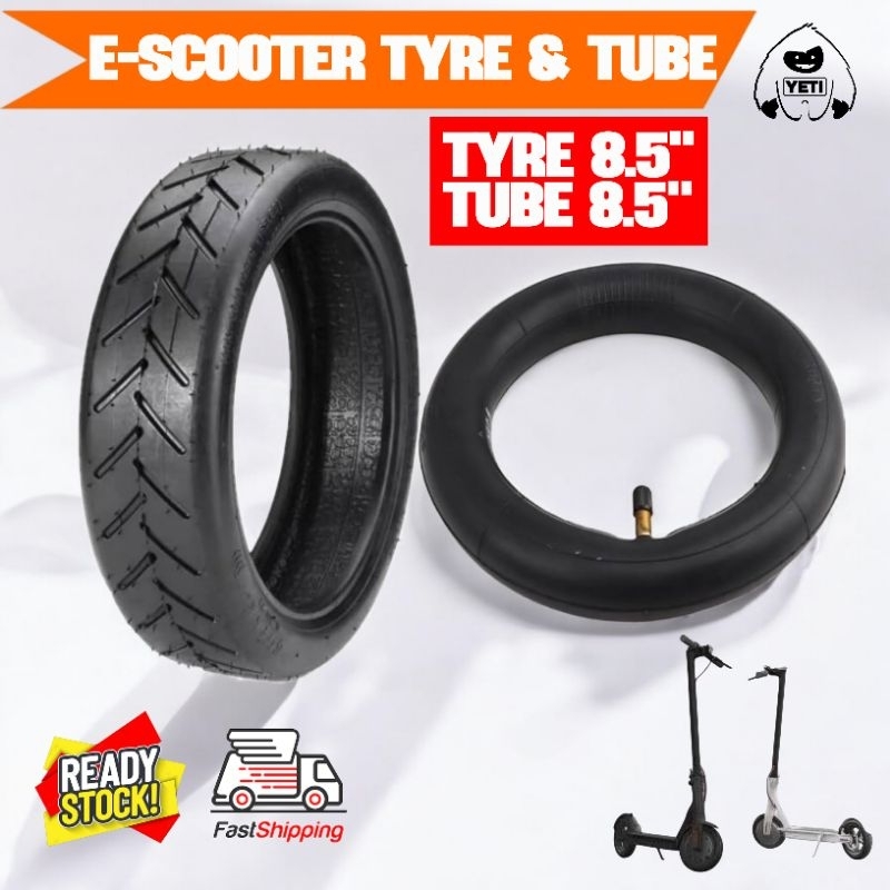 สกู๊ตเตอร์ไฟฟ้า Tyre and Tube 8.5" x 2 นิ้ว Tube Tyre E-Scooter