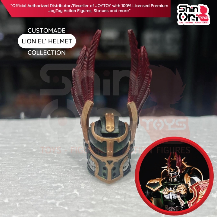 หมวกกันน็อคสําหรับ Dark Angels Primarch Lion El Jonson [CTC 414]