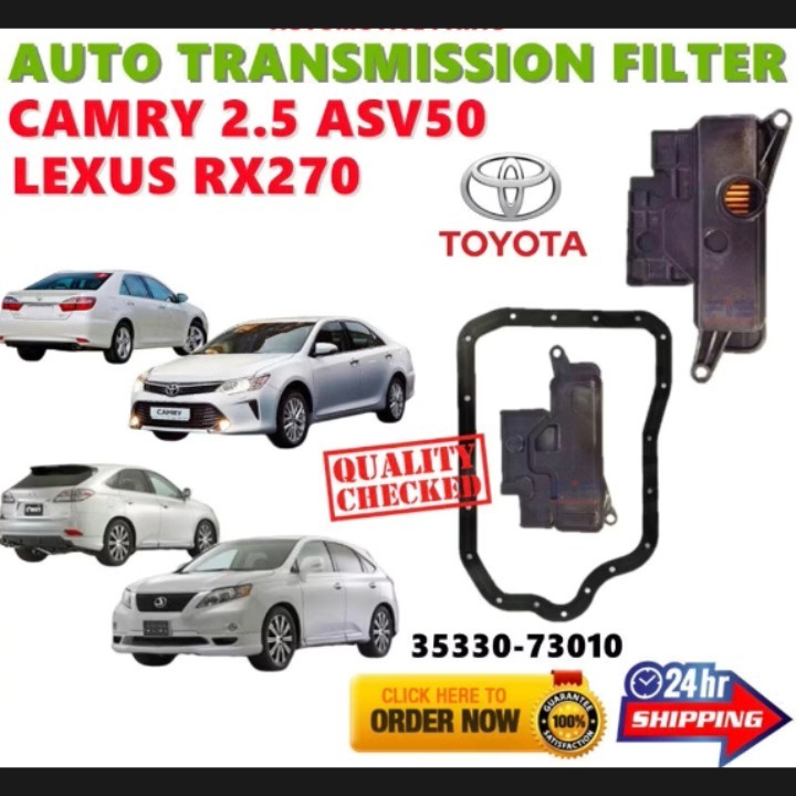 Auto TRANMISION FILTER & GASKET TOYOTA CAMRY ASV50 2.5 2012-2018 / LEXUS RX270 2.7 2011 (35330-73010