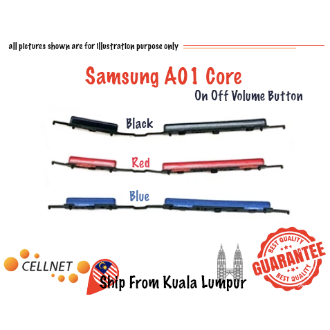 [Cellnet] Samsung sam A01 Core A013 ปุ่มปรับระดับเสียง ปุ่มปรับระดับเสียง ปุ่มปรับระดับเสียงใหม่ Tah
