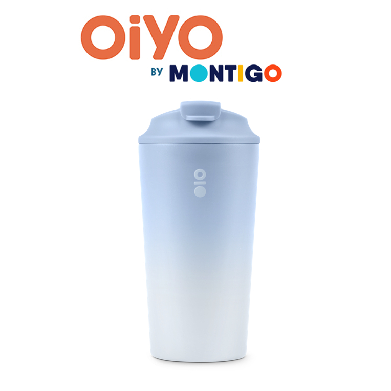 [Montigo] OiYO Meals-To-Go Collection Sense Coffee Cup ขนาดใหญ่ (470ml/16oz) - สแตนเลสทนทาน การคุมขั
