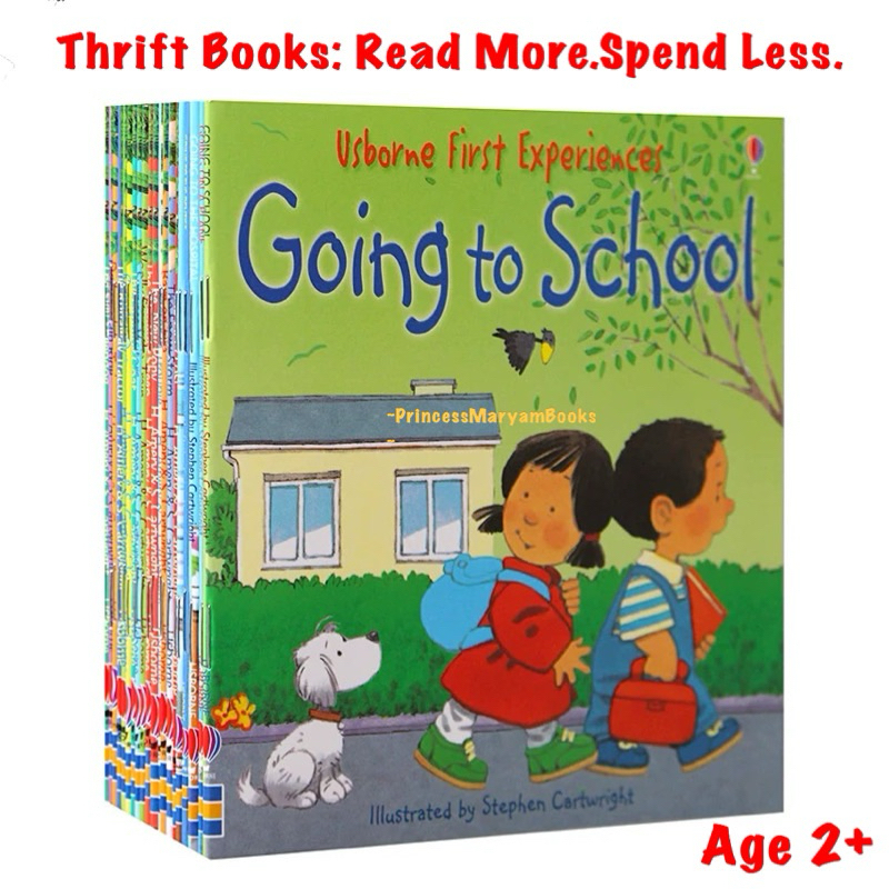 MaryamBooks LIVE 11PM Usborne First Experiences Going to School SET 20 bks อายุ 2+