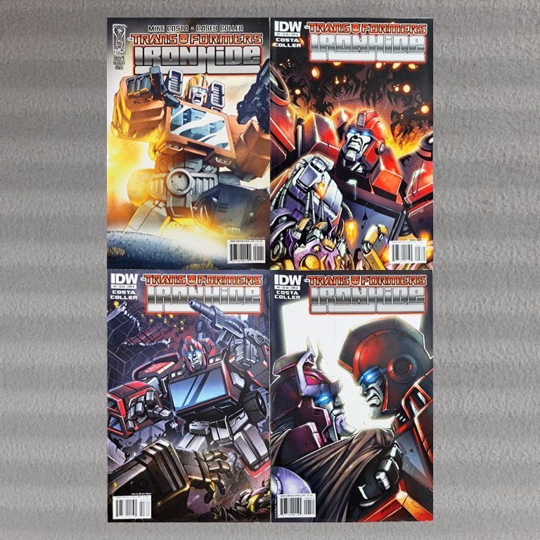 Transformers: Ironhide 4/4 Complete Set (IDW Publishing IP) ไมค์ คอสต้า Casey Collir