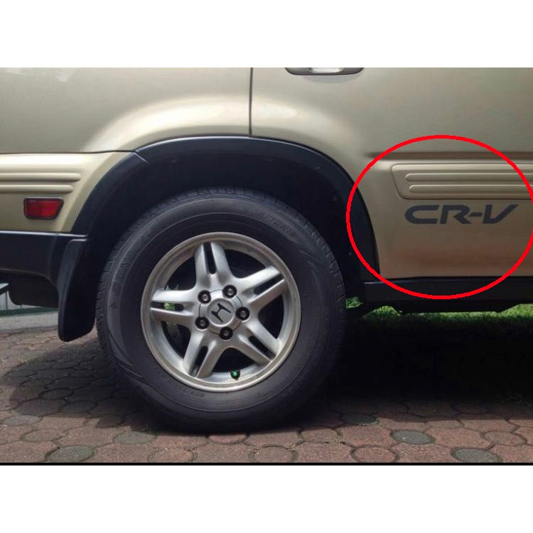 CFS665 Honda Crv Cr-v Rd1 Rd2 Rd3 Rd4 Rd5 Rd6 Rd7 Rd8 Rd9 S10 S9A B20B Vtec 2X pcs สติ๊กเกอร์ติดประต