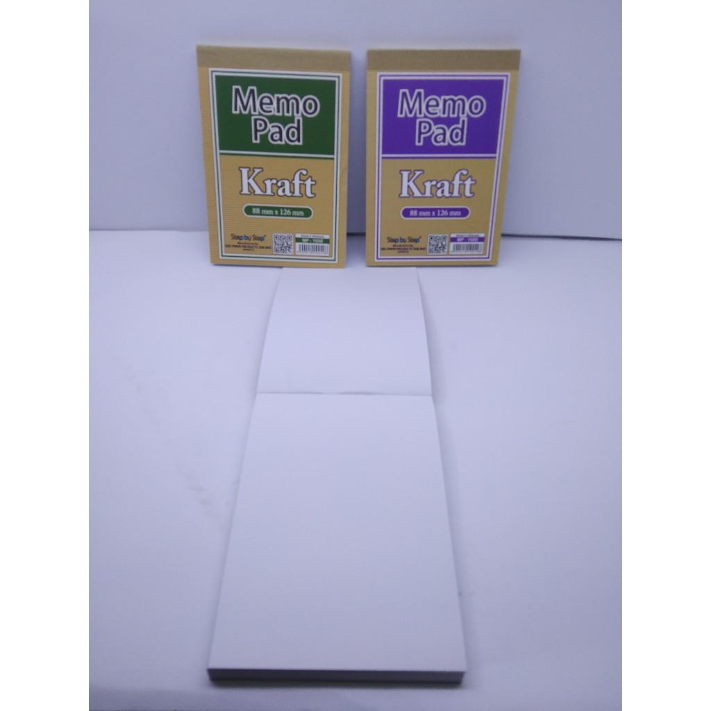 Memo Pad Kraft 88mm x 126mm