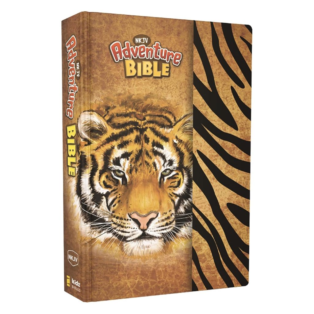 NKJV Adventure Bible--ปกแข็งปิดแม่เหล็ก * เด็กพระคัมภีร์ * คริสเตียน * Chosen Treasure