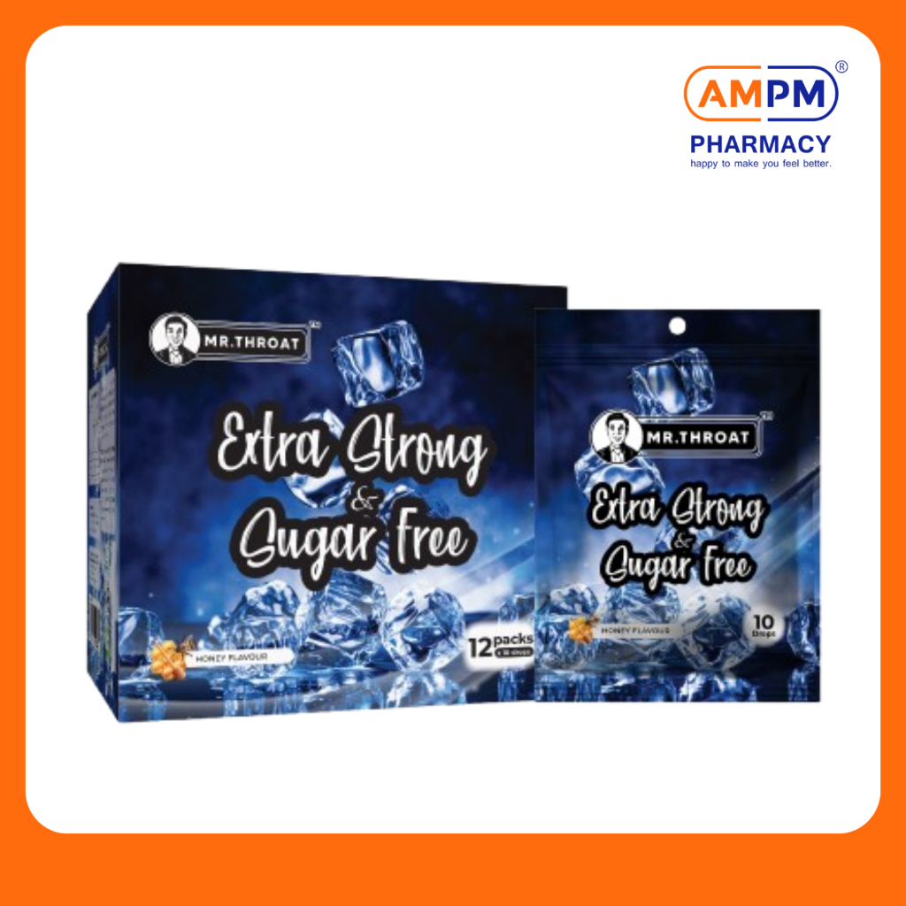 นาย. THROAT Extra Strong & S/F Honey (120s)