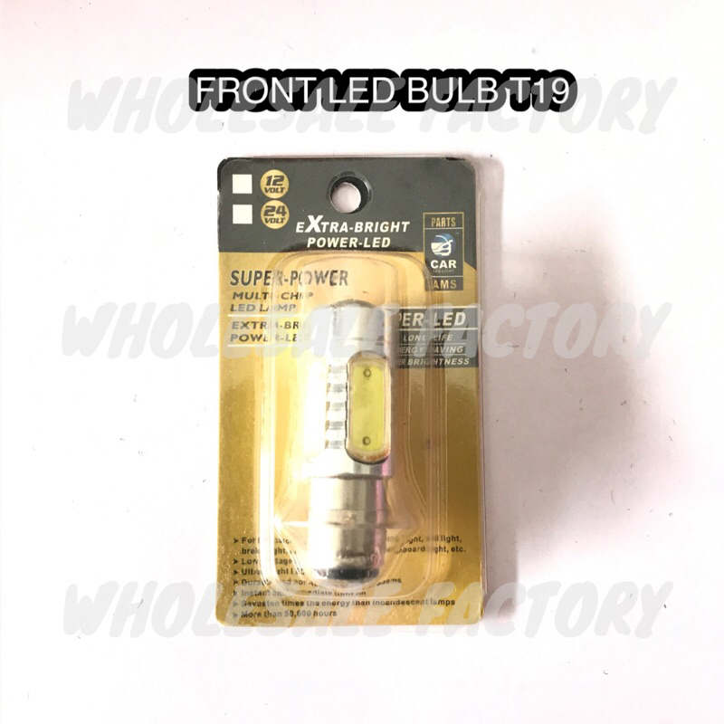 ด้านหน้า LED HEAD LAMP T19 MENTOL LED LAMPU DEPAN