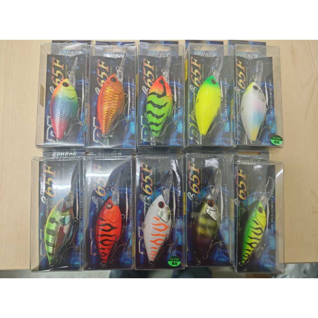 SENSES DJ Crank 65F Lure Crankbait 2m ลึก 6.5 ซม. 19g