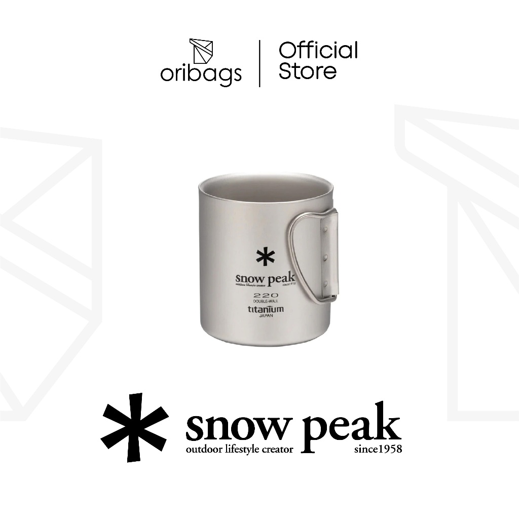 แก้ว Snow Peak Ti -Double 220